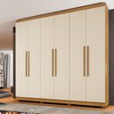 Ver imagem 2 de Guarda Roupa New Master 6 Portas 4 Gavetas 10 Prateleiras - Benetil