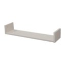 Ver imagem 2 de Prateleira U 80 x 10cm Branco Suporte Invisivel