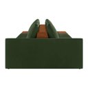 Ver imagem 3 de Sofá Ilha 3 Lugares Living 402cm Modulado Lary Veludo K01 Cor Verde
