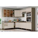 Ver imagem 6 de Armário Aéreo Cozinha Modulado Canto Oblíquo Connect 2 Portas Duna/Cristal - Henn