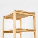 Ver imagem 2 de Estante Laguna 6 prat 180Ax60Lx42P em Madeira Cubomob MEL