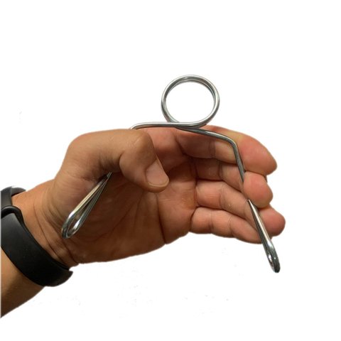 Kit 10 Presilhas 30mm Aço Galvanizado Profissional Academia Jfit