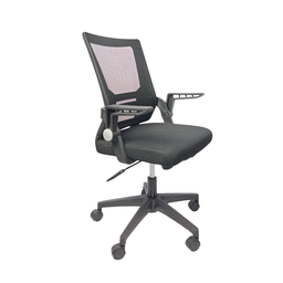 Cadeira Diretor Tela Braço Flange Relax System Preta W-16 - 4