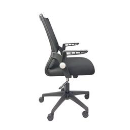 Cadeira Diretor Tela Braço Flange Relax System Preta W-16 - 7