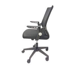 Cadeira Diretor Tela Braço Flange Relax System Preta W-16 - 5