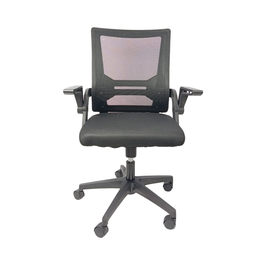 Cadeira Diretor Tela Braço Flange Relax System Preta W-16 - 6