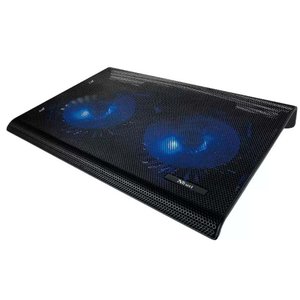 Suporte Refrigeração Trust Stand Azul P/ Notebook 17.3 C/ 2 Ventiladores Usb
