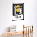 Ver imagem 2 de Quadro Decorativo Salvador Elevador Lacerda - 70x50cm:moldura Preta