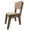 Ver imagem 1 de Cadeira de Encaixe em 100% Mdf Compacta de Madeira