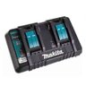 Carregador Duplo de Baterias 18v e 14.4v Makita Dc18rd 220v 196937-8 | Dc18rd - 2