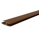 Ver imagem 5 de Emenda Rígida Pvc Perfil H 8mmx4,5cmx3m 5 Un Bariri - Tk:imbuia