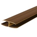 Ver imagem 4 de Emenda Rígida Pvc Perfil H 8mmx4,5cmx3m 5 Un Bariri - Tk:imbuia