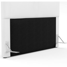 Kit 05 Pares Frame Adaptador Para Cabeceira Cama Box L02 Casal Queen King Solteiro - Lyam Decor - 2