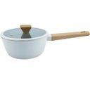 Ver imagem 1 de Panela Induçao Antiaderente Norma Rev Ceramico Tampa de Vidro 2,2l Cinza