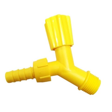 Torneira Para Tanque e Jardim De 1/2 Com Bico 3/4 Amarelo