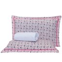 Ver imagem 4 de Jogo Cama Panda Rosê Branco Queen 03 Peças 140 Fios