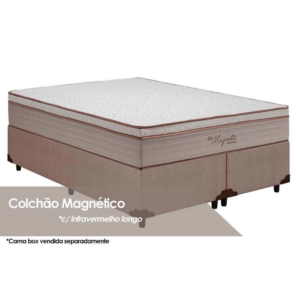 Colchão Queen Magnético C/ Molas Ensacadas Masterpocket Bio Euro Pillow (158x198x27) - Kappesberg