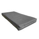 Ver imagem 1 de Capa Colchão Solteiro Hospitalar Pousada Imper Bagun Ziper:cinza