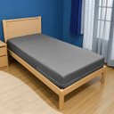 Ver imagem 6 de Capa Colchão Solteiro Hospitalar Pousada Imper Bagun Ziper:cinza