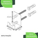 Ver imagem 4 de Gancho De Parede Inox Toalha Cabide Banheiro Elg