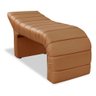 Maca Estofada Luxo para Estética, Spa, Cílios, Sobrancelhas Corino Marrom/caramelo Bz Home Decor - 4