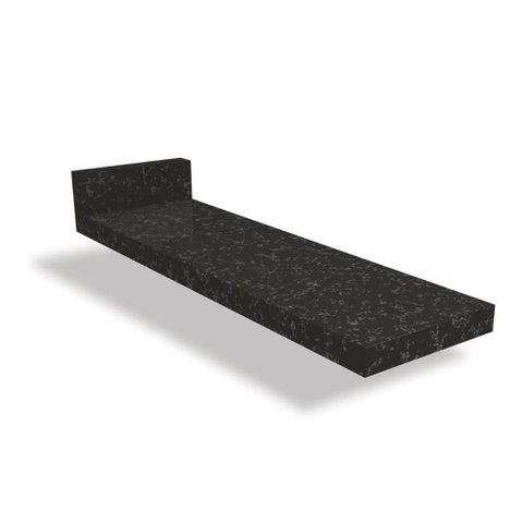 Tampo de Cozinha Modulado P/ Balcão S508 15cm Preto - Kappesberg