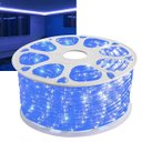 Ver imagem 1 de Fita Led Smd Dupla Face 100 Metros Luz Direta Azul Perfil Sanca Gesso Iluminaçao Decoraçao Sala Quar