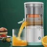 Espremedor Elétrico Laranja Limão Frutas Fazer Sucos Recarregável - 1