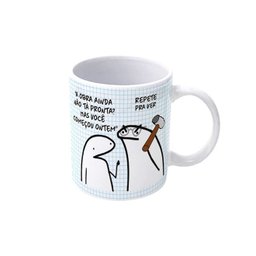 Caneca de Porcelana Flork Profissões - Pedreiro - 1