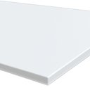 Ver imagem 2 de Painel Retangular 100cmx60cm em Mdf de 15mm Rimo - Branco