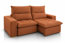 Ver imagem 1 de Sofá Retrátil e Reclinável Portofino com Molas Ensacadas | Conforto Premium:Boucle Terracota/2,90