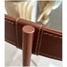 Mesa Lateral G Melin 70x37 Nature com Pes Metal Cobre Ofertamo - 5