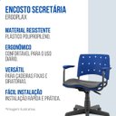 Ver imagem 3 de Encosto Iso Ergoplax Cadeira Secretária Azul