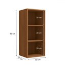 Ver imagem 3 de Armário Aéreo Cozinha 40 Cm Mônica 1 Porta Canela - Kappesberg