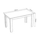 Ver imagem 3 de Kit Mesa de Jantar Violeta Mel com 6 Cadeiras Bela