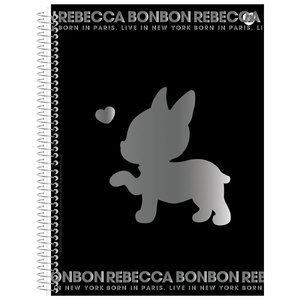 Caderno Univ. 80 Folhas Rebecca Bonbon Capa 4 - Animativa Jandaia