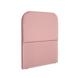 Cabeceira Estofada Solteiro Alana 90cm Suede Rosa - 2
