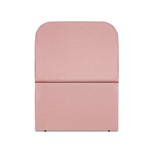Cabeceira Estofada Solteiro Alana 90cm Suede Rosa