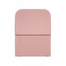Cabeceira Estofada Solteiro Alana 90cm Suede Rosa - 1