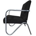 Ver imagem 6 de Kit com 2 Poltronas Decorativa Sabrina Cromada Preto