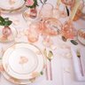 Conjunto com 6 Pratos Raso Fiore Filete Ouro Ø29cm - 2