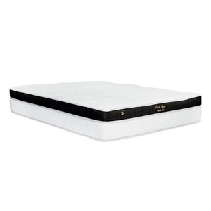 Colchão King Luckspuma Molas MasterPocket Ensacadas Masterpocket Gold Line Elastic Gel Euro Pillow (
