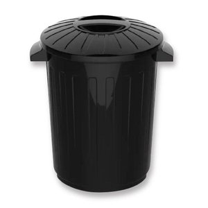 Cesto de Lixo com Tampa 30 Litros para Separar Reciclagem Plastico