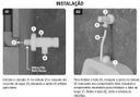 Ver imagem 4 de Válvula Mictória Descarga Temporizada em ABS Preto Censi