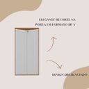 Ver mais imagens de Armário para Escritório 2 Portas com Chave 3 Prateleiras Branco/Freijó