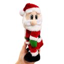 Ver imagem 4 de Papai Noel Natalino Rebola Bumbum Os Crias Decoraçao Enfeite Luxo Casa Sala Estante Mesa Arvore Bone