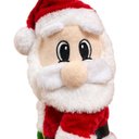 Ver imagem 5 de Papai Noel Natalino Rebola Bumbum Os Crias Decoraçao Enfeite Luxo Casa Sala Estante Mesa Arvore Bone
