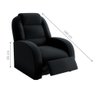 Poltrona Reclinável de Descanso Kai Veludo Preto - 7