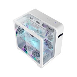Gab Aquario Top Vidro Cyberpunk White W8ki C/display Digital - 5