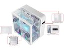 Ver imagem 3 de Gab Aquario Top Vidro Cyberpunk White W8ki C/display Digital